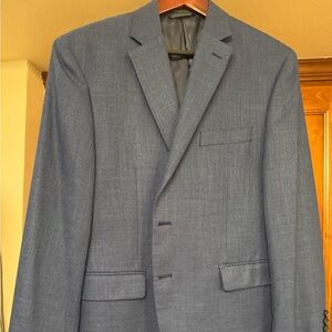 Men’s blue Two-Button Blazer